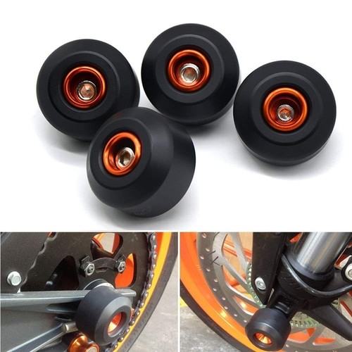 Ktm wheel frame sliders - sliders, crash